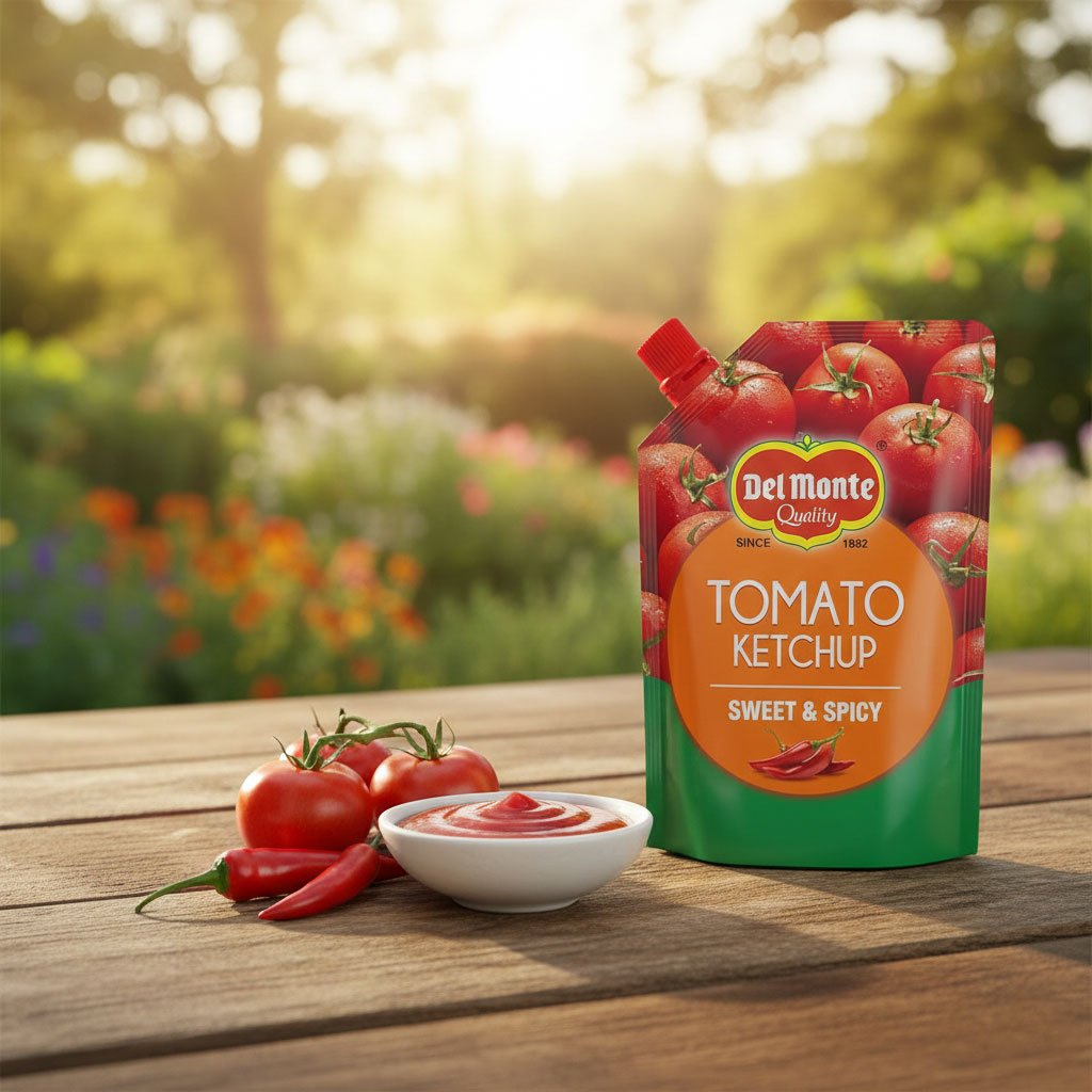 Del Monte Nong Tomato Ketchup Spout 900gm